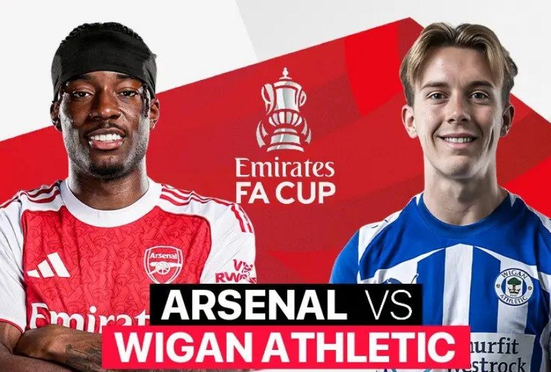 Nhận định soi kèo Arsenal vs Wigan Athletic lúc 23h30 ngày 15/2/2026